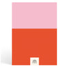 Papier Pink/Red Colorblock Wellness Journal