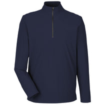 Devon & Jones Men's Navy CrownLux Performance Windsor Welded Quarter-Zip