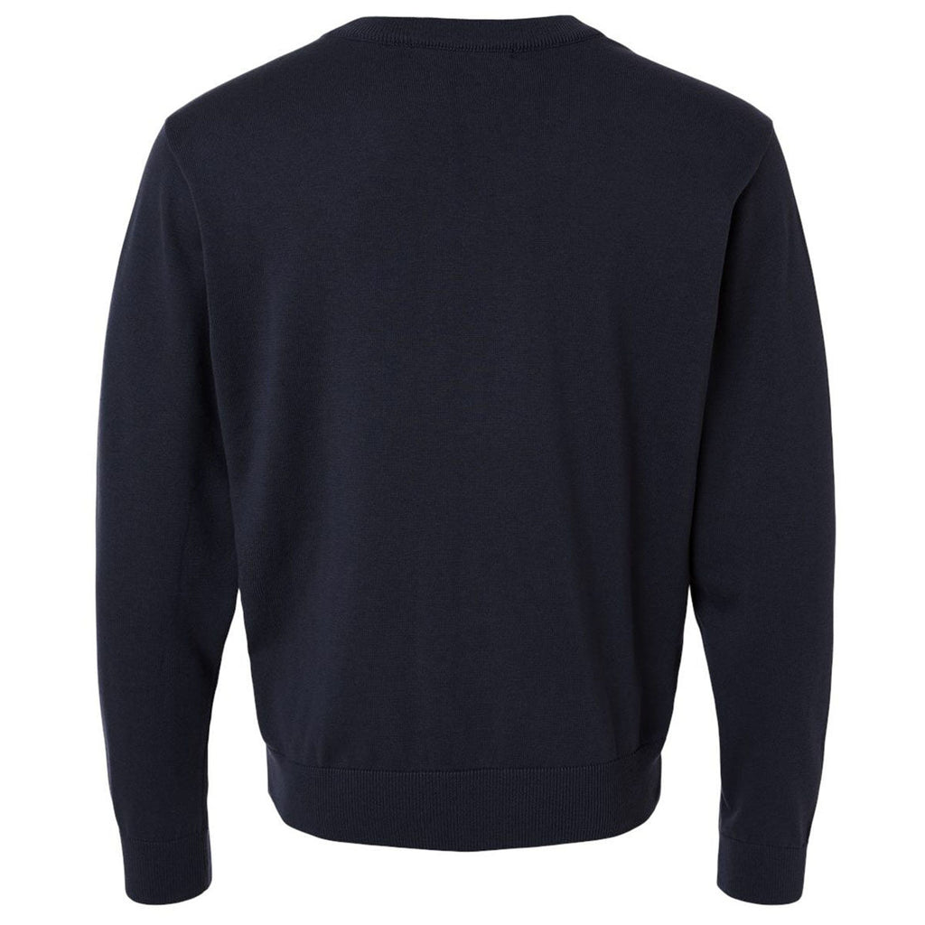 Devon & Jones Men's Navy New Classics V-Neck Sweater