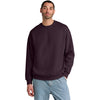 District Men's Bordeaux V.I.T. Heavyweight Fleece Crew