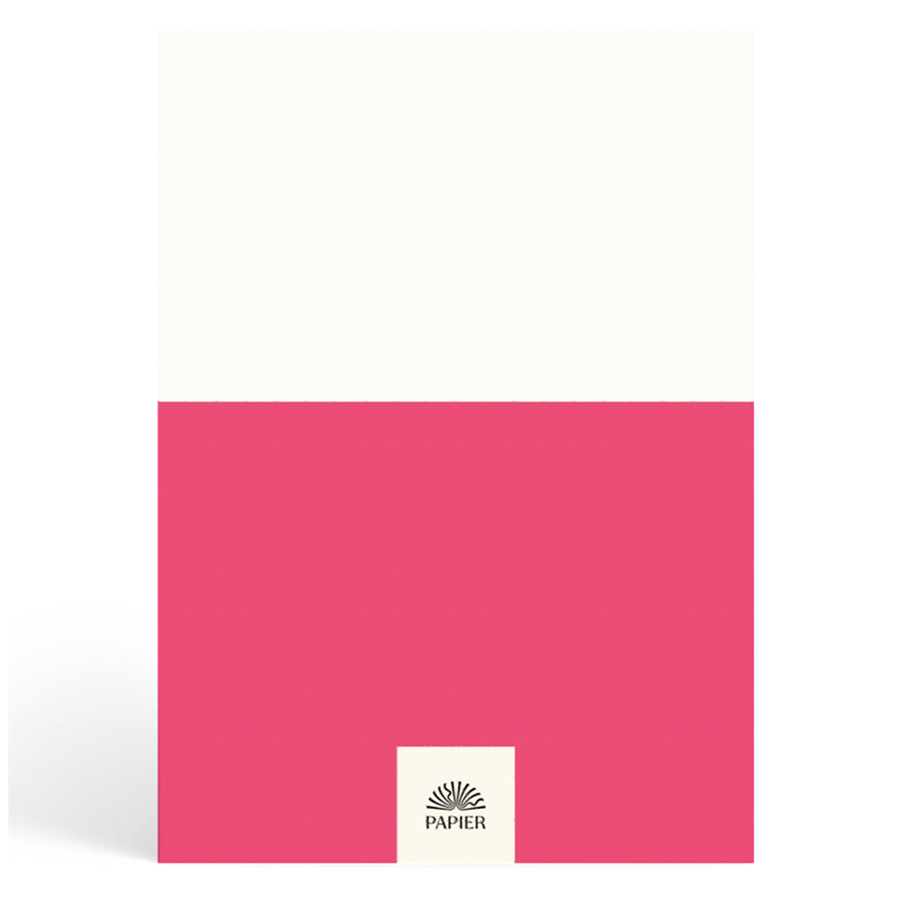 Papier Bright Pink Demi Daily Planner