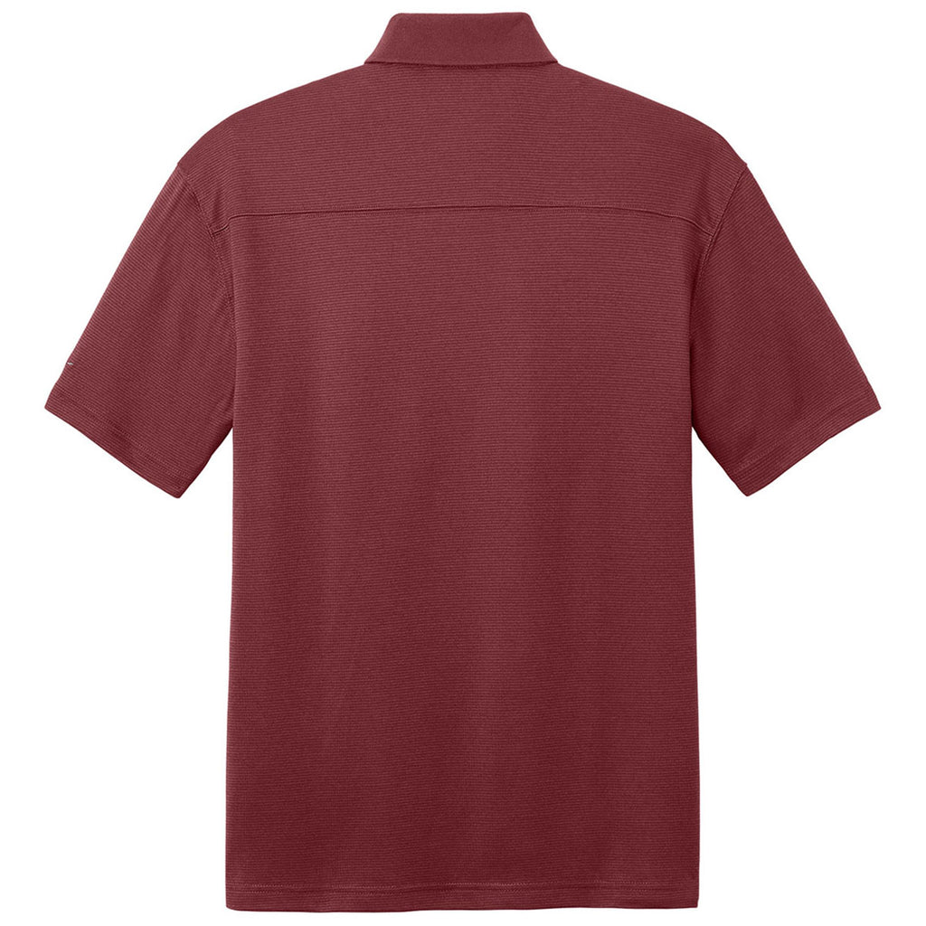 Eddie Bauer Men's Red Rhubarb Performance Polo