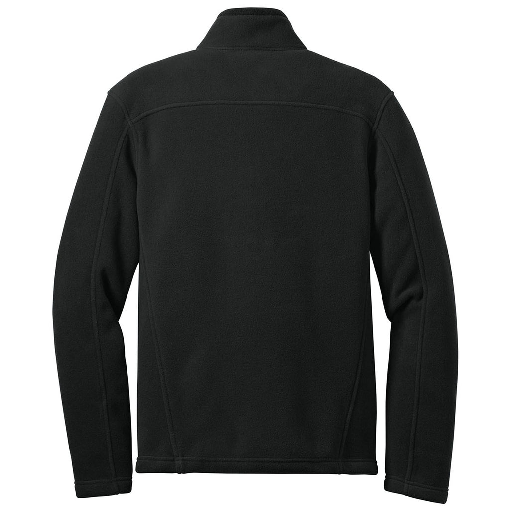 Eddie Bauer Men's Black Full-Zip Fleece Jacket