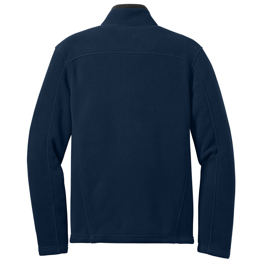 Eddie Bauer Men's River Blue Full-Zip Fleece Jacket