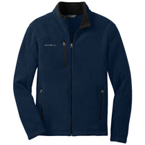 Eddie Bauer Men's River Blue Full-Zip Fleece Jacket