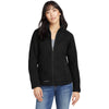 Eddie Bauer Women's Black Full-Zip Fleece Jacket