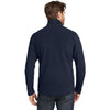 Eddie Bauer Men's Navy Half Zip Microfleece Jacket