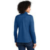 Eddie Bauer Women's Cobalt Blue Smooth Mid Layer Fleece 1/2-Zip