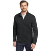 Eddie Bauer Men's Black Sweater Fleece Full Zip