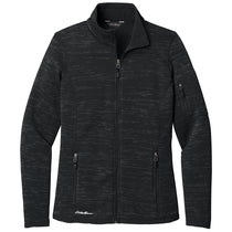 Eddie Bauer Women's Black Sweater Fleece Full Zip