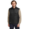 Eddie Bauer Men's Deep Black Quilted Vest