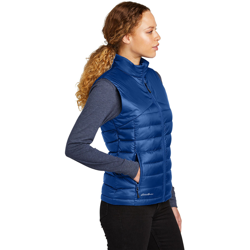 Eddie Bauer Women's Cobalt Blue Quilted Vest