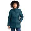 Eddie Bauer Women's Adriatic Blue Packable Quilted Full-Zip