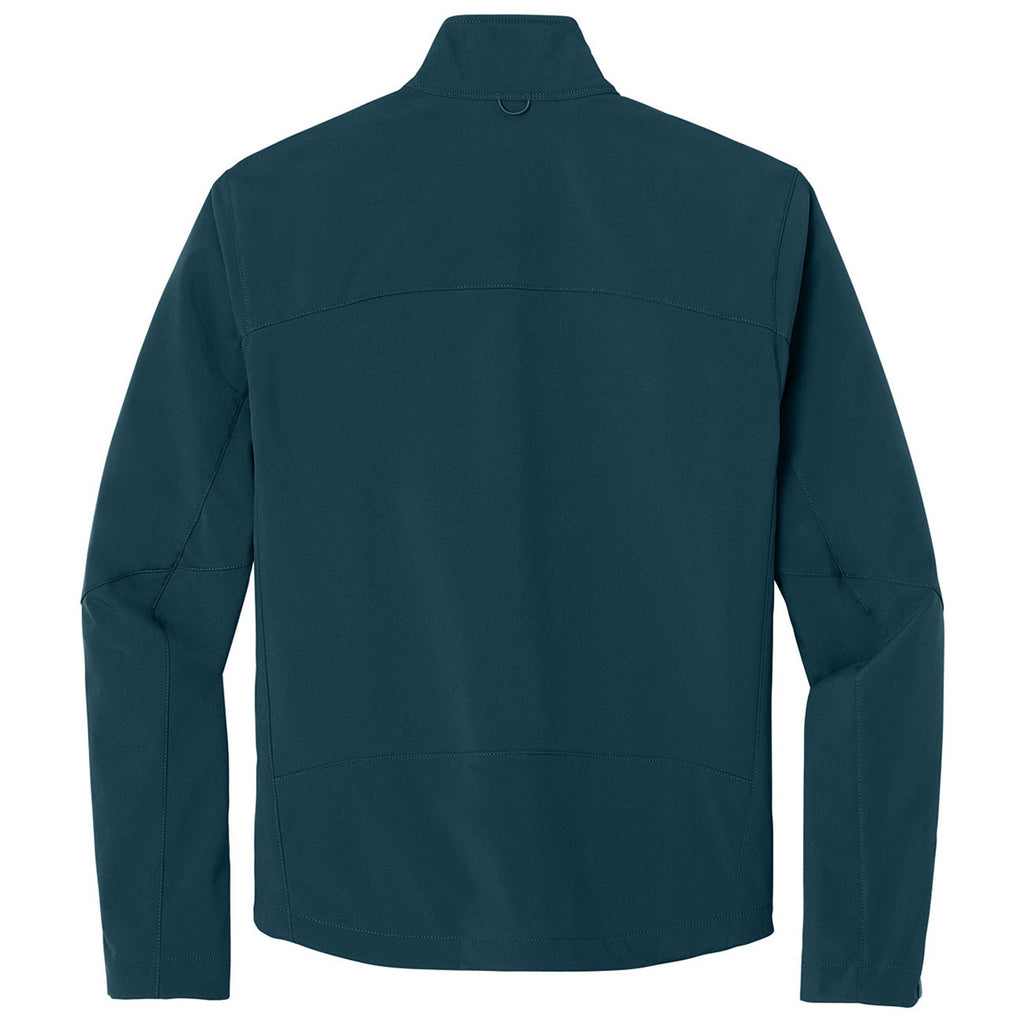 Eddie Bauer Men's Dark Adriatic Blue Softshell Jacket