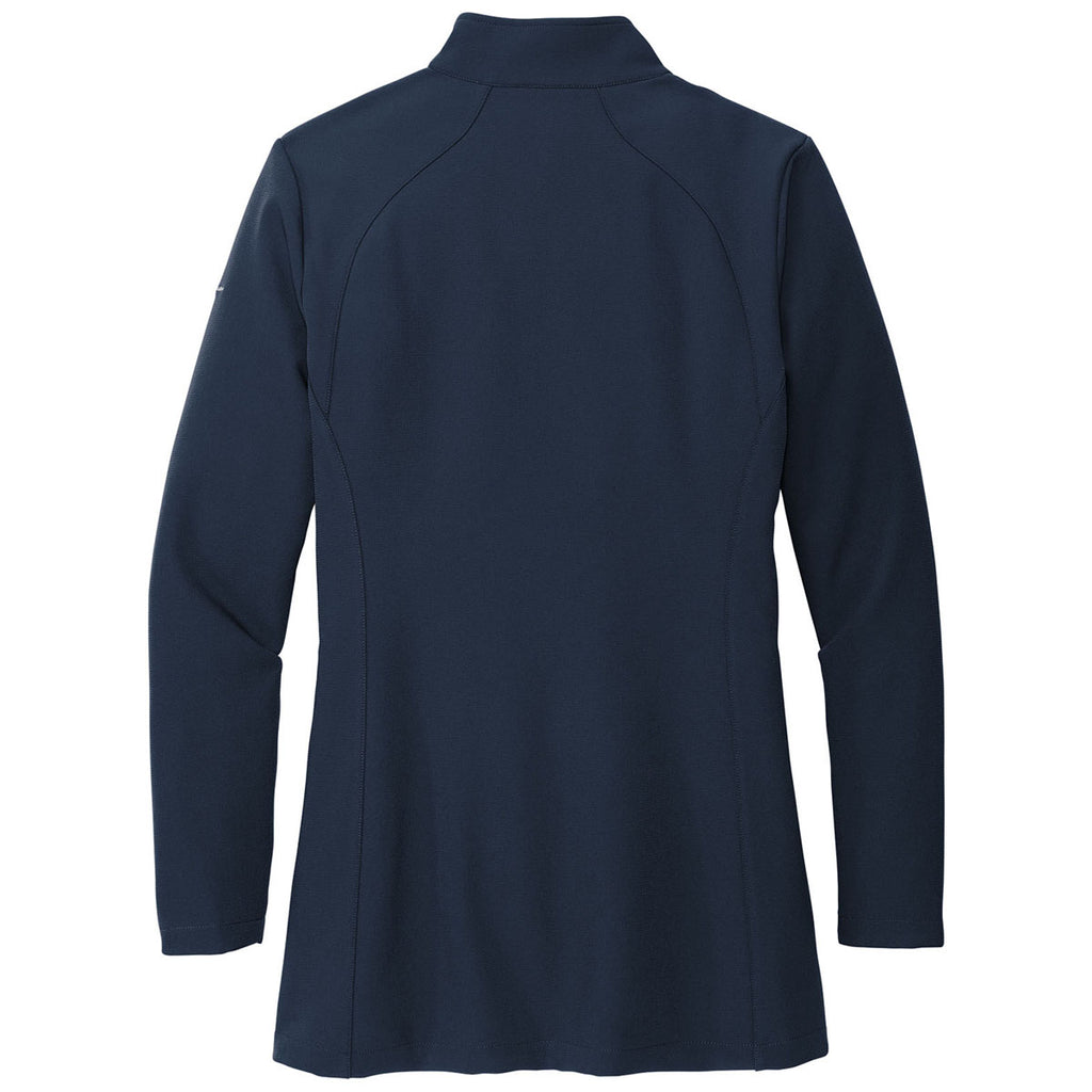 Eddie Bauer Women's River Blue Navy Stretch Soft Shell Jacket