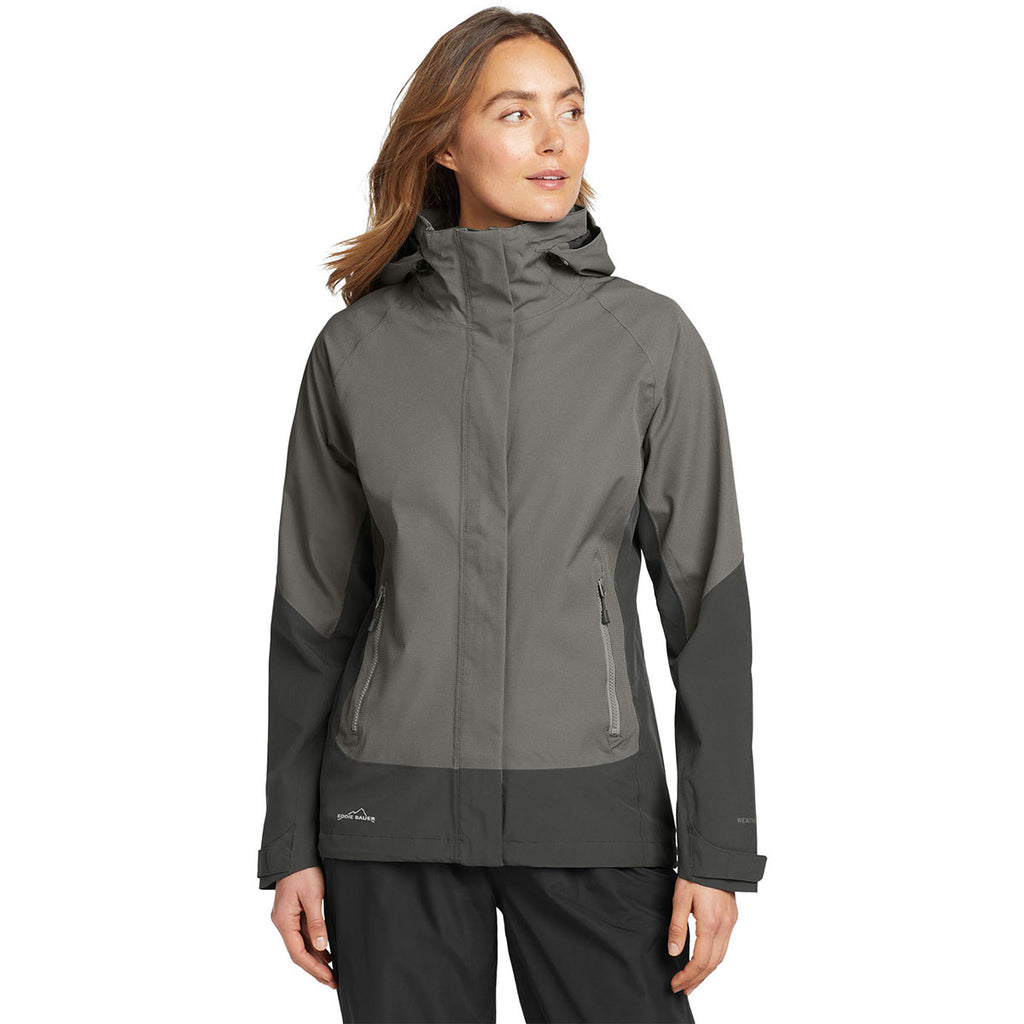 Eddie Bauer Women's Metal Grey/Grey Steel WeatherEdge Jacket