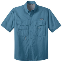 Eddie Bauer Men's Blue Gill S/S Fishing Shirt