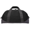 Eddie Bauer Black/Grey Steel Medium Ripstop Duffel