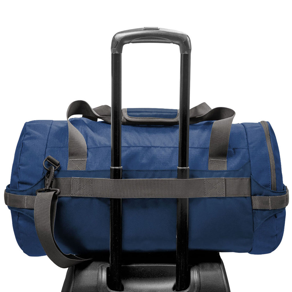 Eddie Bauer Sapphire Blue/ Grey Steel Tour Duffel