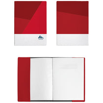 Pop Promos Red Tones Vegan Leather Notebook