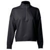 Independent Trading Co. Women's Black Perform Quarter-Zip Pullover