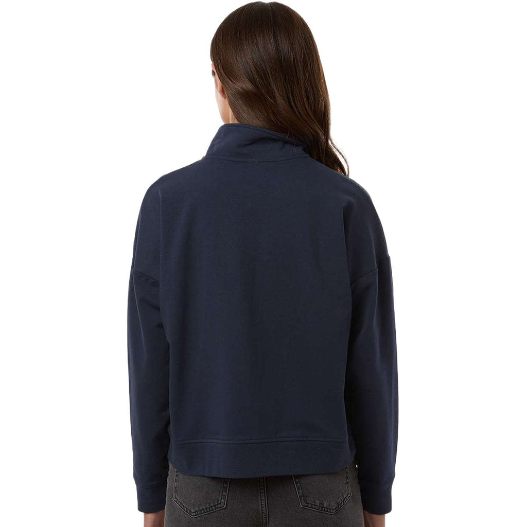 Independent Trading Co. Women's Classic Navy Perform Quarter-Zip Pullover