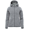 Stormtech Women's Granite Heather Avalante Full Zip Fleece Hoody