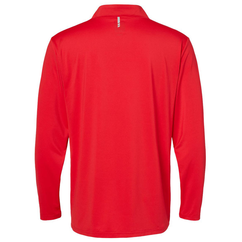 Oakley Men's Team Red Team Issue Podium Quarter-Zip Pullover