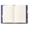 Spector & Co. Blue Toscano Genuine Leather Refillable Notebook