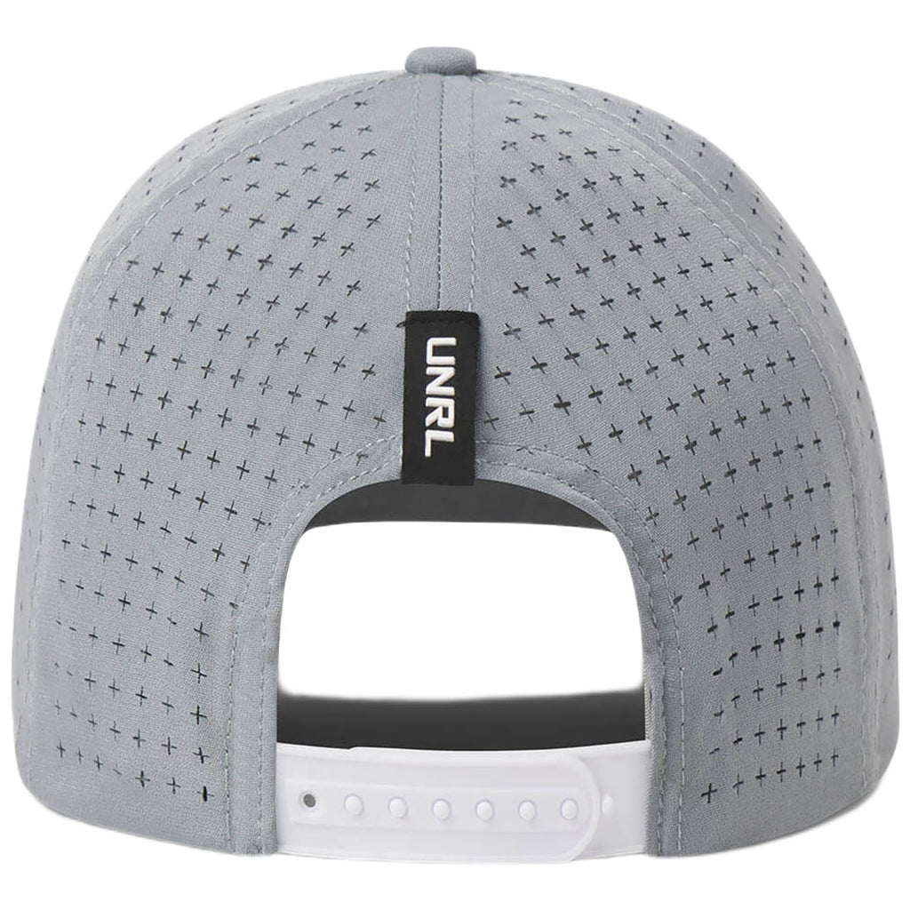 UNRL Cadet Gray Golf Primary Snapback - Mid-Pro