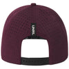 UNRL Cranberry Golf Primary Snapback - Mid-Pro