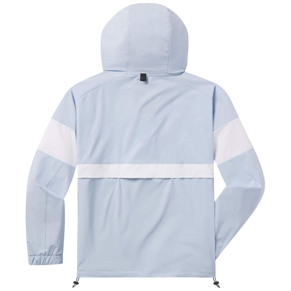 UNRL Men's Sky Blue Sand Golf DWR Track Jacket