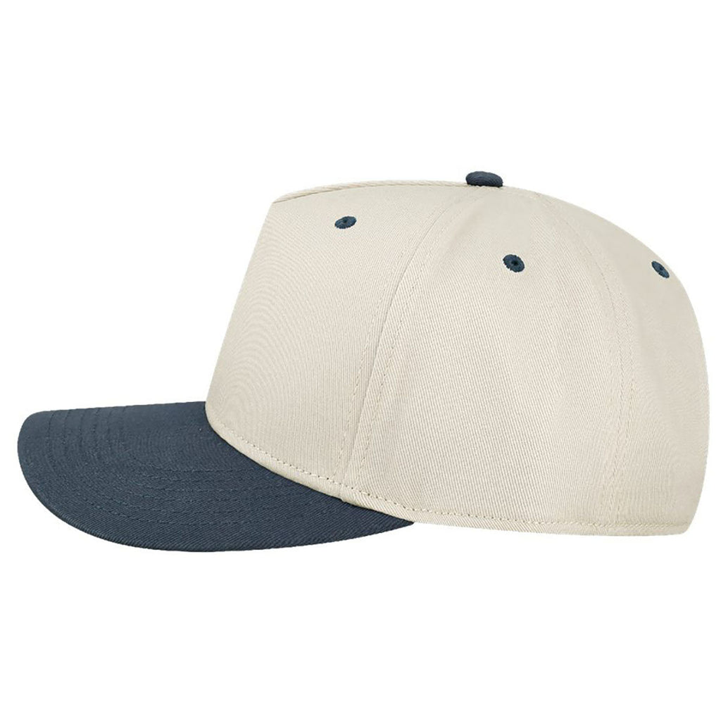 Legacy Stone/Navy Heritage Twill Cap