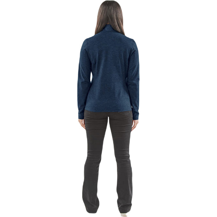 Stormtech Women's Dark Navy Heather Treeline Performance Jacket