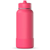 Hydrapeak Hot Pink 32oz Insulated Water Bottle w/ Straw Lid