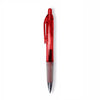 48-Hour BIC Clear Red Intensity Clic Gel Pen with Black Ink