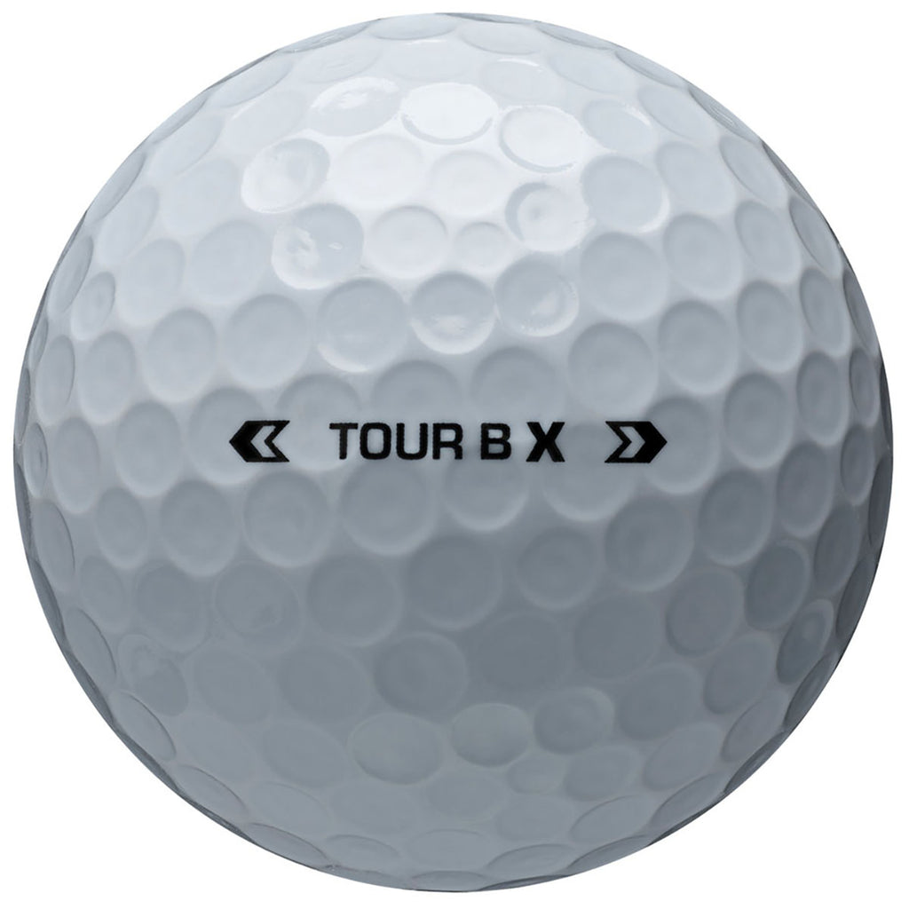 Bridgestone White Tour B X Golf Balls (One Dozen)