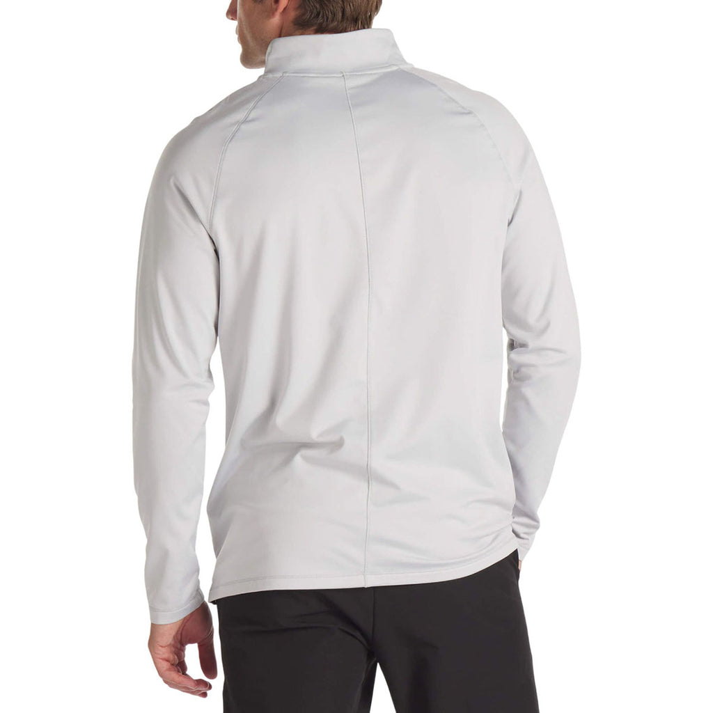 UNRL Men's Mist Interlock Quarter Zip