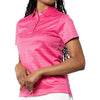 Levelwear Women's Deep Pink System Polo