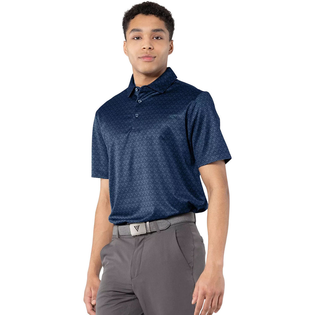 Levelwear Men's Navy System Polo