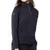 Levelwear Women's Black Kinetic Midlayer Pullover