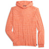 Johnnie-O Men's Orange 3 Talon Featherweight Performance Hoodie