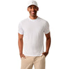 Johnnie-O Men's White Course Performance T-Shirt