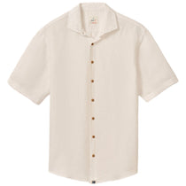 Johnnie-O Men's White Gianni Short Sleeve Hangin' Out Linen Button Down Shirt