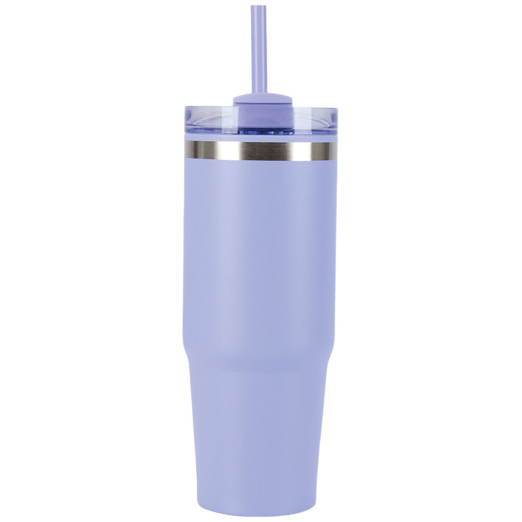 Logomark Purple Yesler 30 oz. Double Wall Steel/PP Liner Travel Tumbler