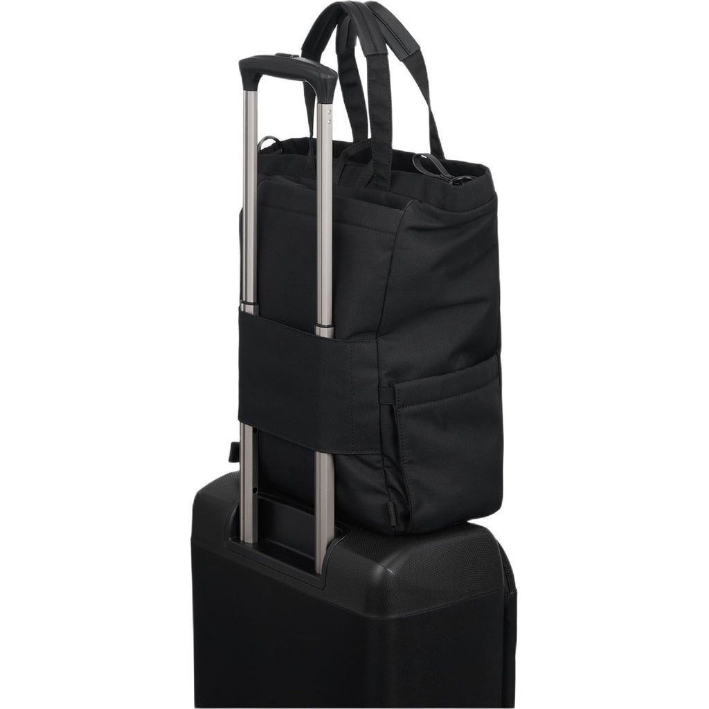 Bugatti Black Madison Convertible Backpack / Tote