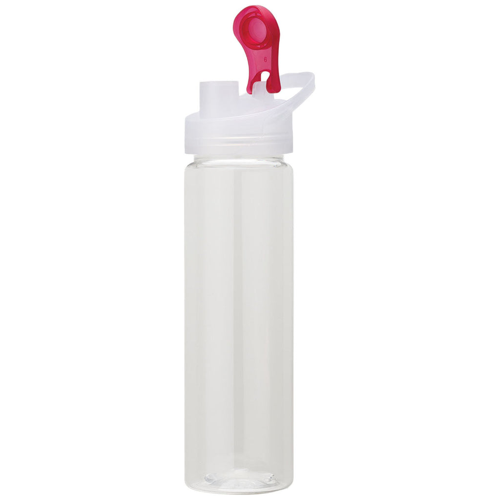 Logomark Red NEWPORT VII 25 oz. PET Bottle with Chug Spout