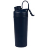Logomark Navy Longden 26 oz. Double Wall, Stainless Steel Shaker Bottle
