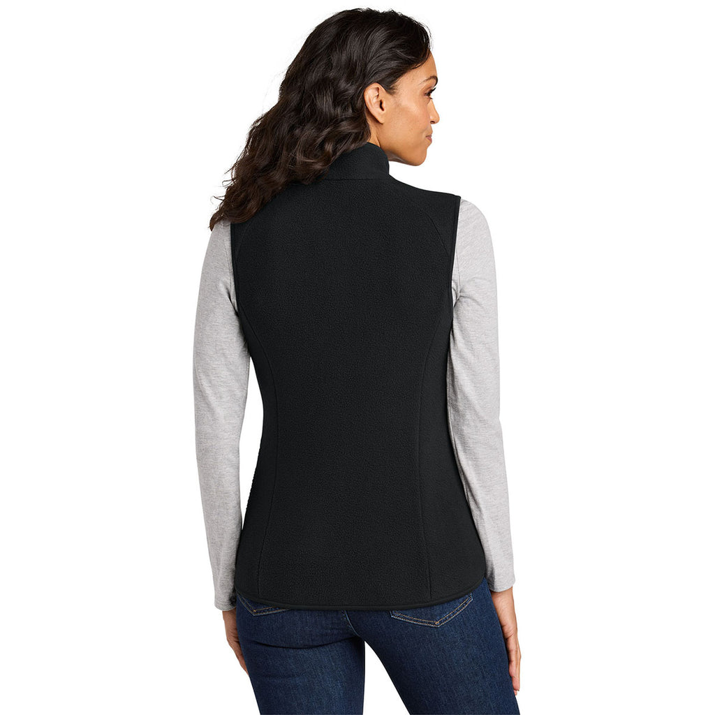 Port Authority Women's Deep Black C-FREE Fleece Vest