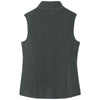 Port Authority Women's Grey Steel C-FREE Fleece Vest